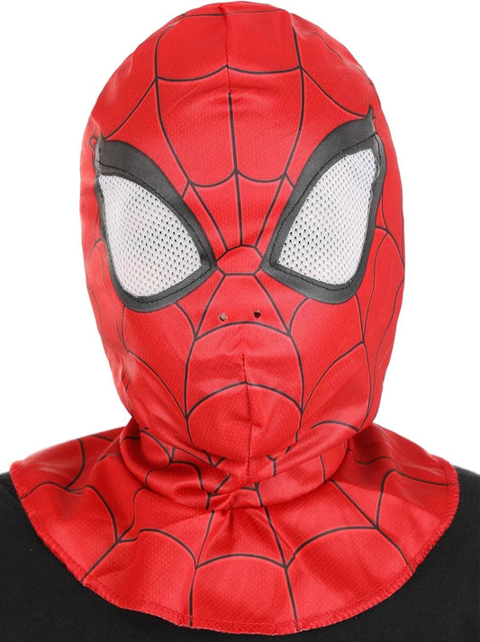 Maschera Spiderman Originale Supereroe Marvel in Stoffa Bambino