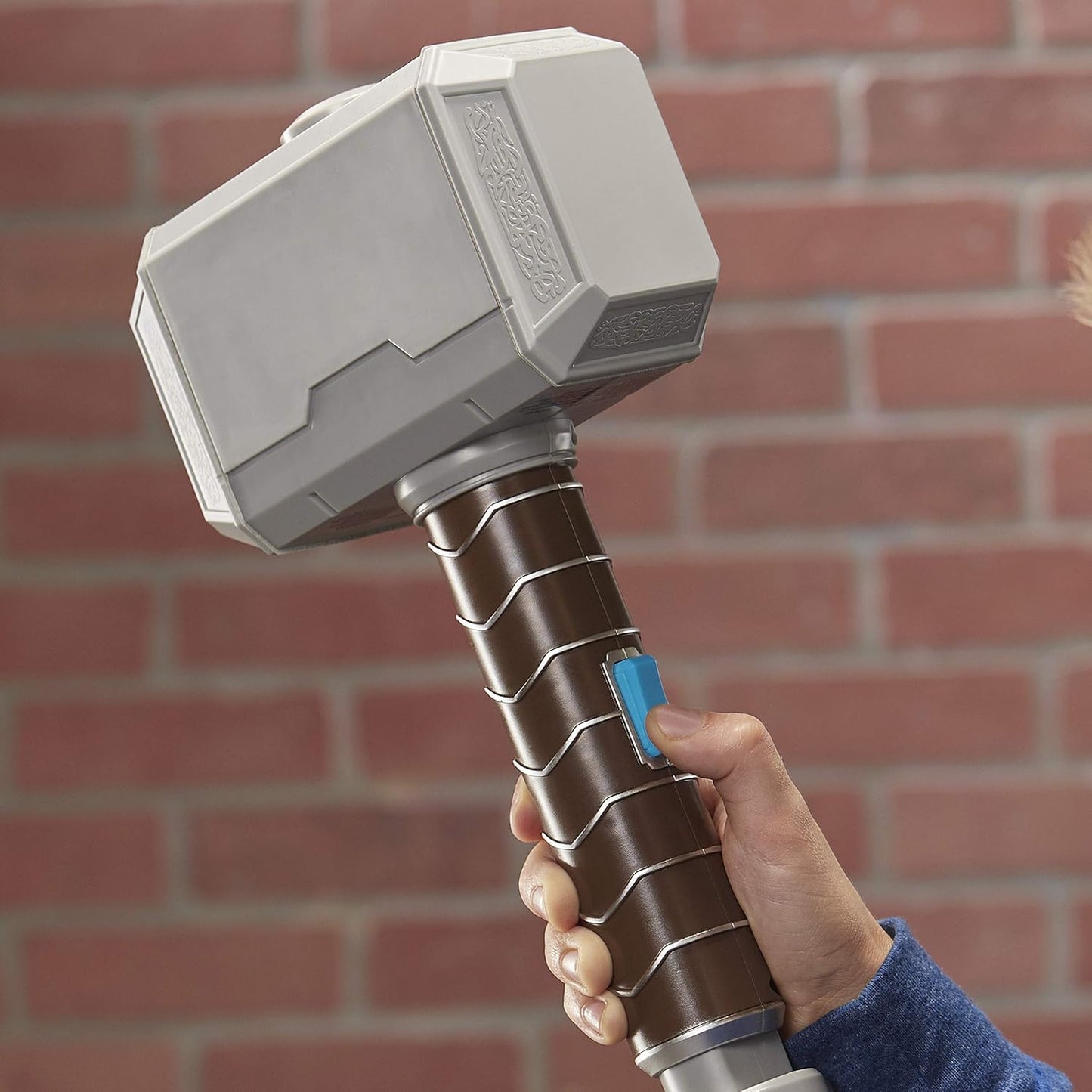 Martello Thor Nerf Power Moves Originale Marvel con Due Proiettili Hasbro