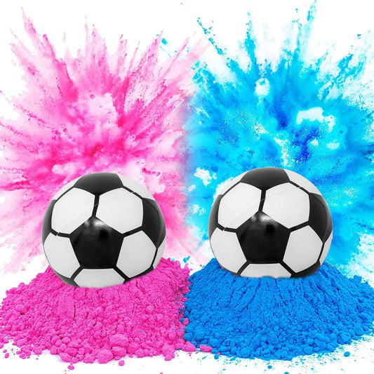 Palla da Calcio Boy or Girl Gender Reveal Maschio o Femmina Baby Shower 15cm