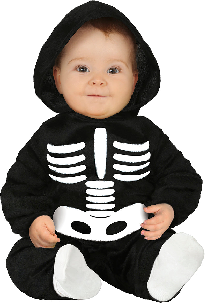 Costume Scheletro con Capucha e Mono 3