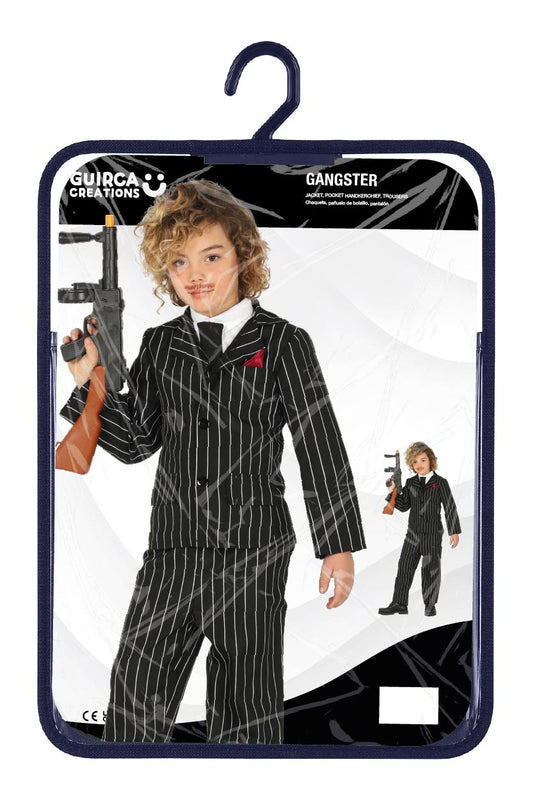 Costume Gangster con Chaqueta, Pantalon e Panuelo 5