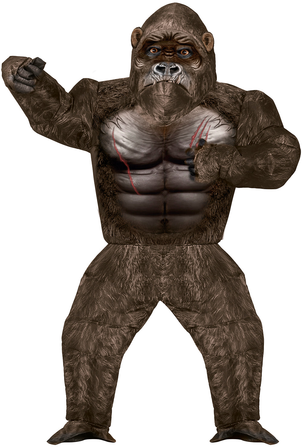 Costume Big Kong con Inflatore e Traje 3
