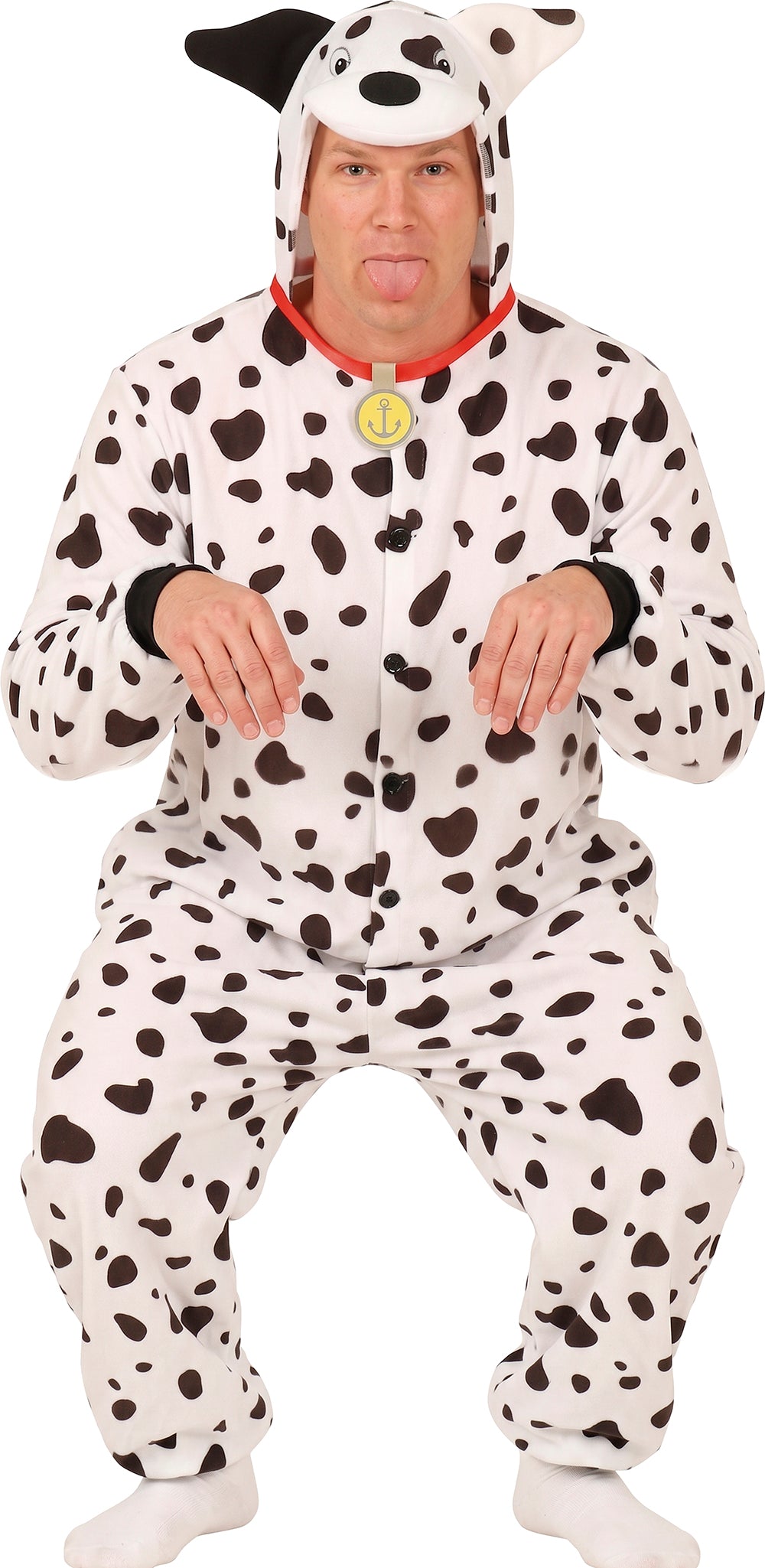Costume Dalmata con Capucha e Mono 3
