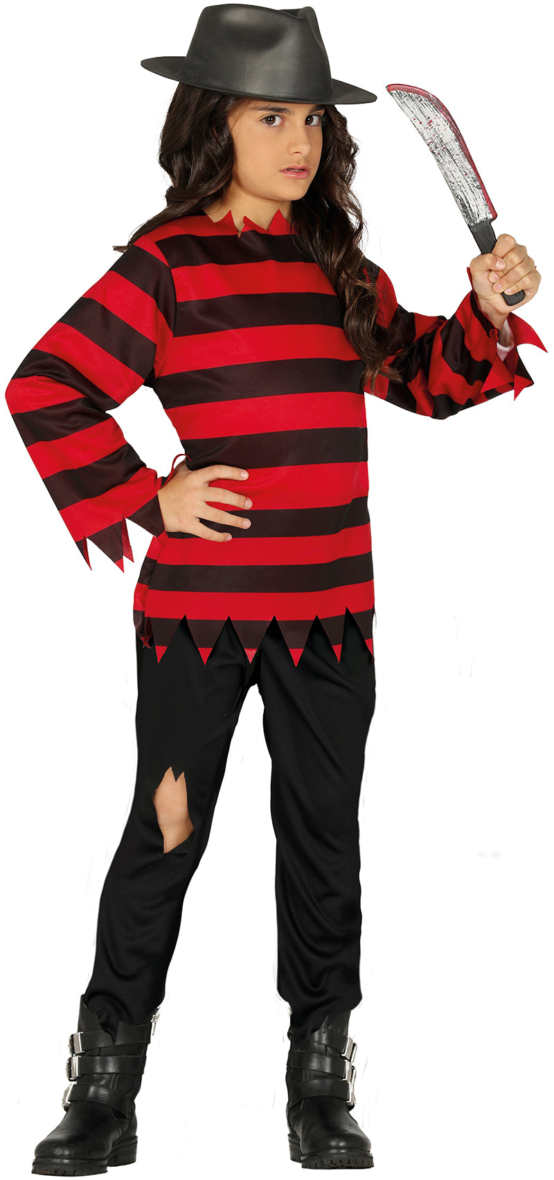 Costume Scissors Kid con Camisa e Pantalon 5