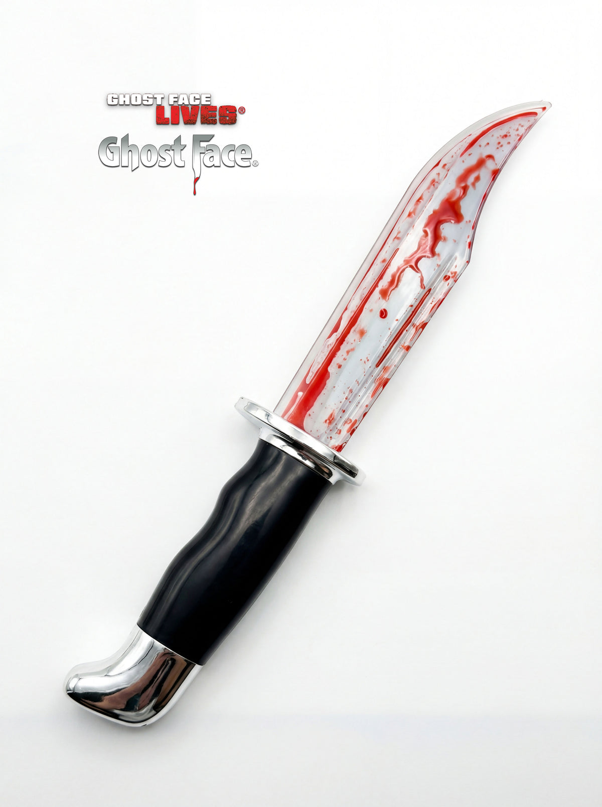 Coltello Deluxe Insanguinato Ghost Face Originale 35 cm. Scream Halloween