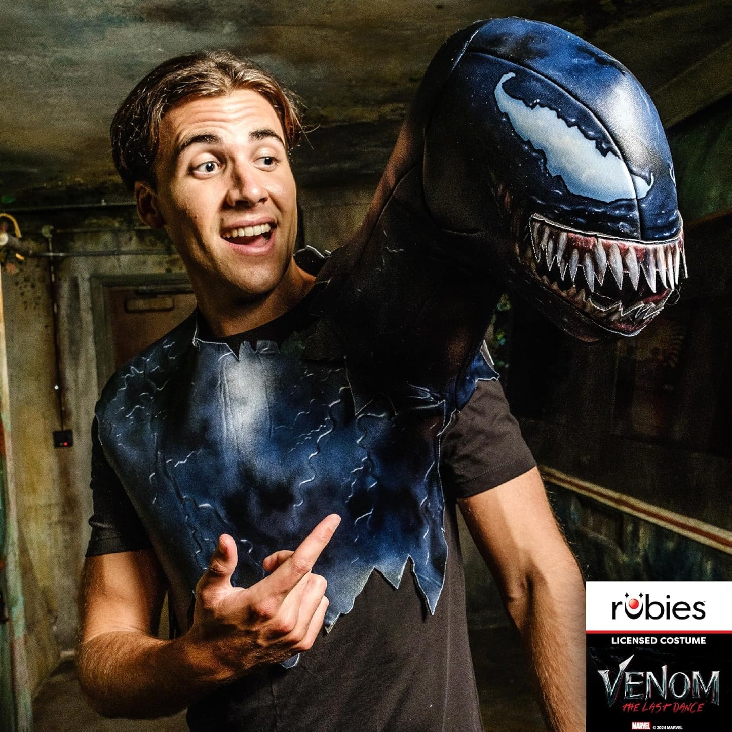 Costume 3D Simbiote Venom 3 Marvel Ufficiale