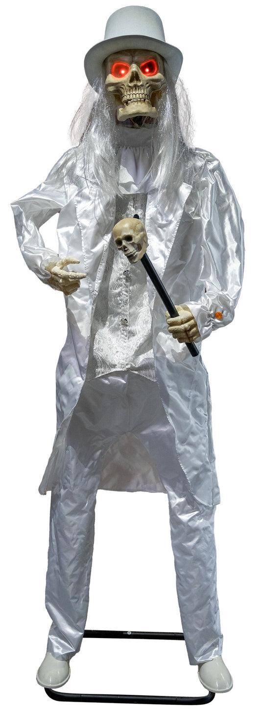 scheletro animatronico halloween