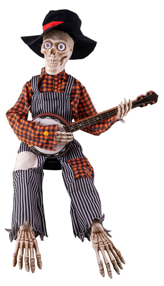 scheletro country animatronico