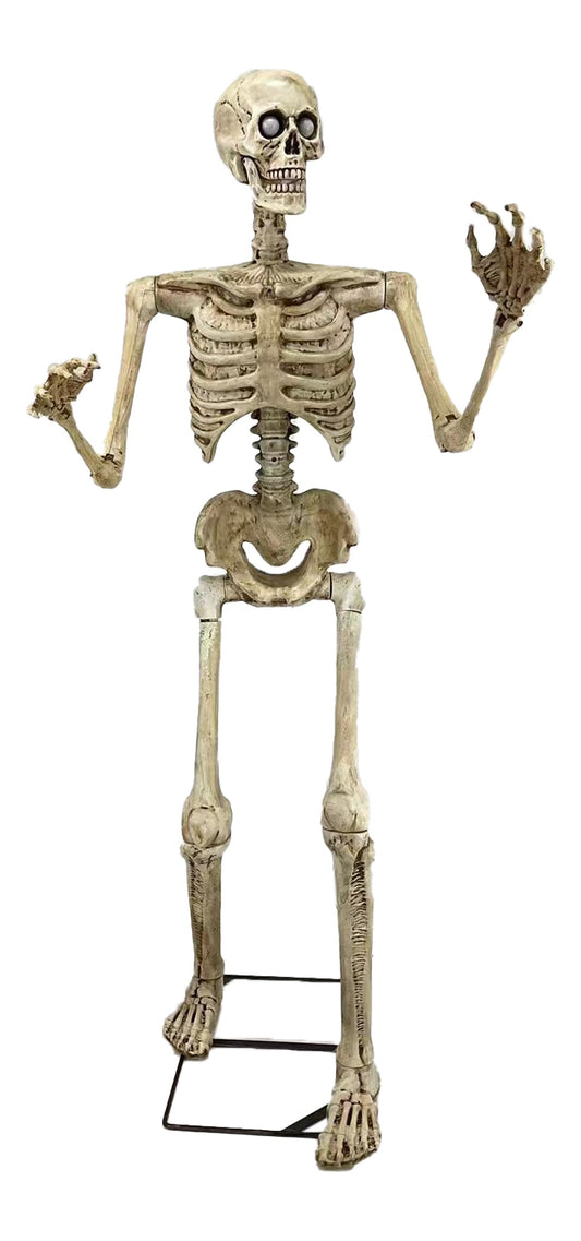 scheletro horror animatronico