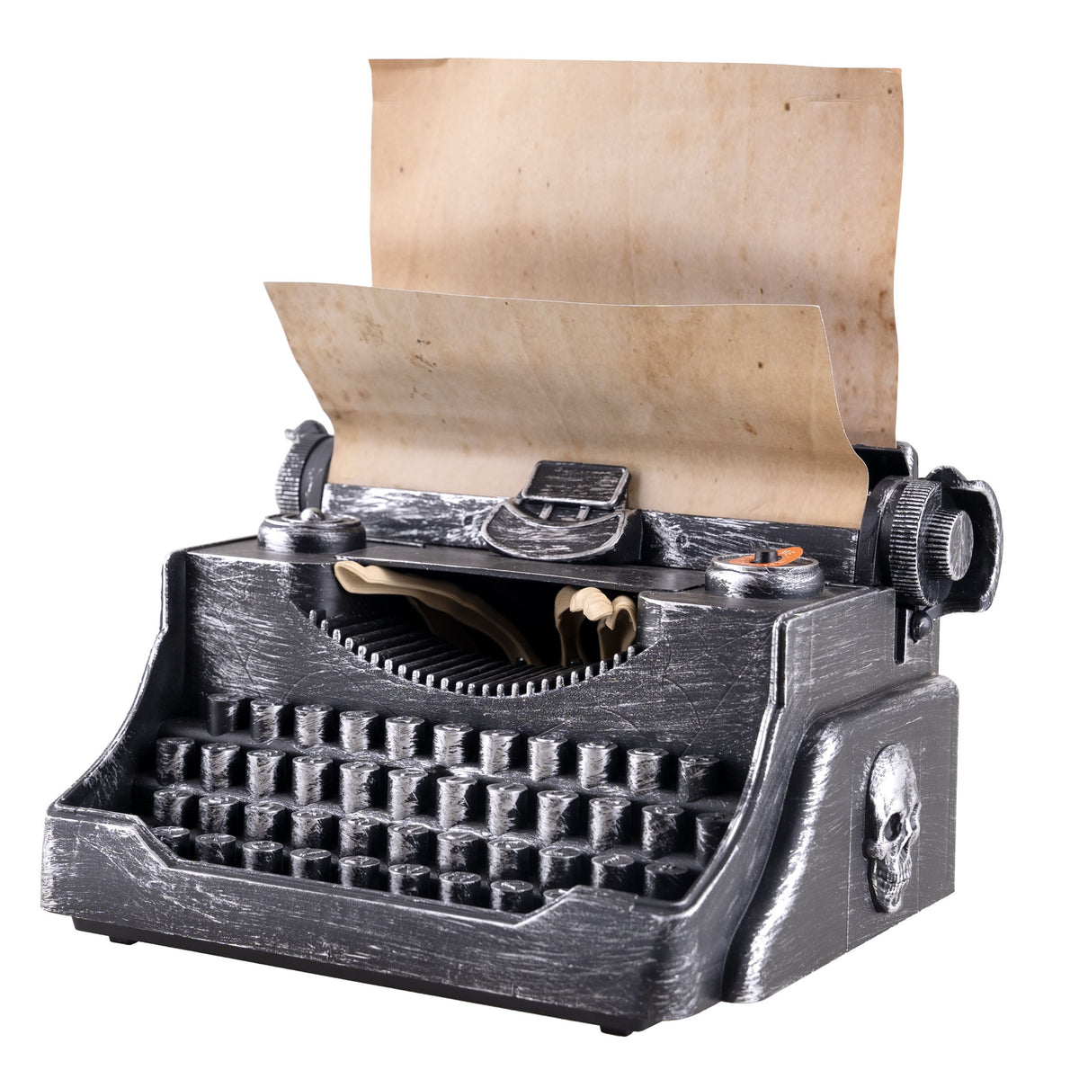 macchina da scrivere decorazione animatronica