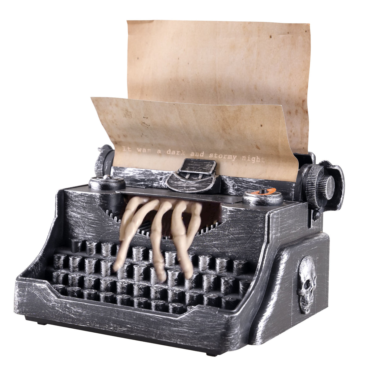 macchina da scrivere decorazione animatronica