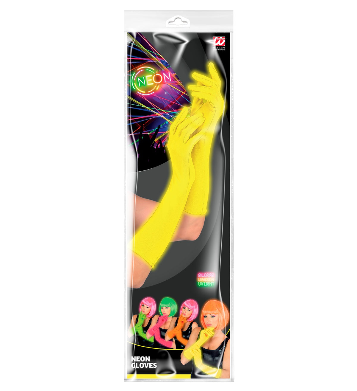 guanti neon gialli