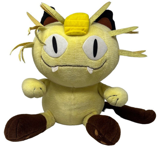 Peluche Jumbo Meowth n52 Pokemon Prima Generazione Originale 1999 Husbro