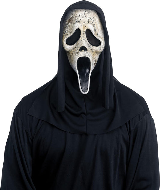 Maschera in Lattice Ghost Face Zombie con Cappuccio Originale Scream