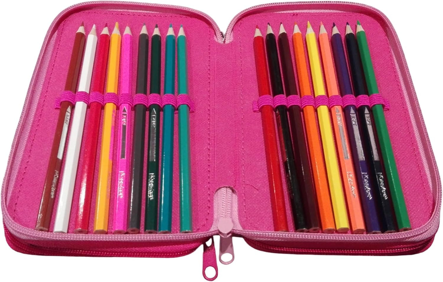 Astuccio 3 Zip Barbie Unicorno Originale Mattel Completo 44 Pezzi Giotto Scuola