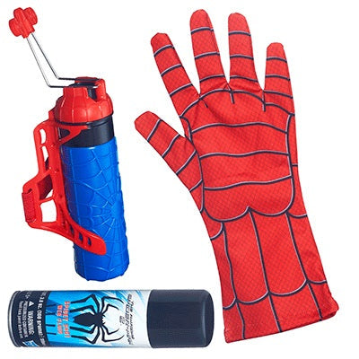 Guanto Spiderman Spara Ragnatele Filanti o Acqua Due in Uno Originale Marvel Hasbro