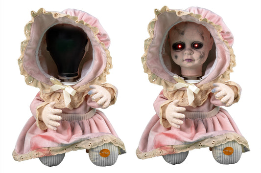 bambola animatronica con movimento