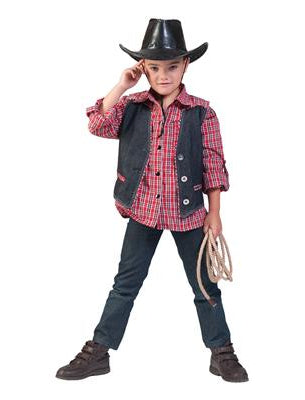 gilet cowboy bambino