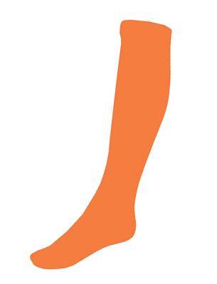 calza gambaletto donna arancione