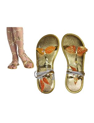 sandali romani oro
