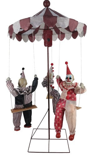 Giostra Circo con Tre Clown Horror
