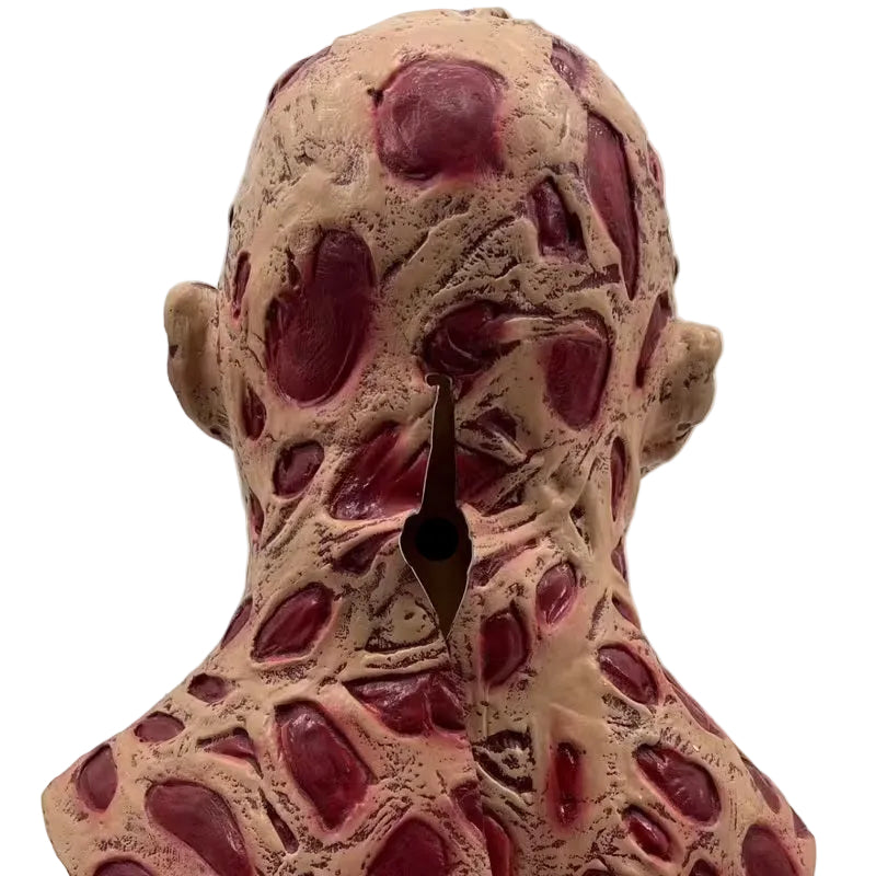 Maschera Freddy Krueger in Lattice Intera con Collo Horror Nightmare on Elmet Street