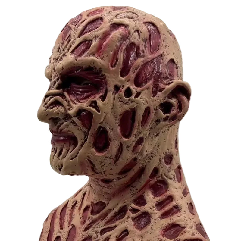 Maschera Freddy Krueger in Lattice Intera con Collo Horror Nightmare on Elmet Street