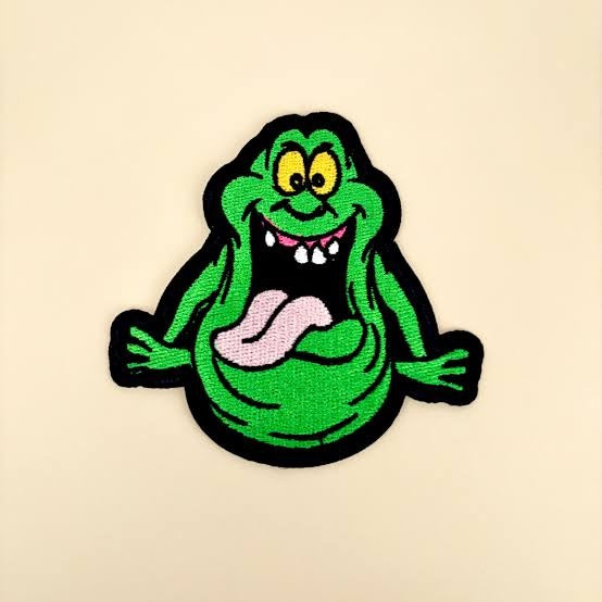Patch Ghostbusters Toppa Ricamabile Termoadesiva Ricamo per Maglie e Tessuti