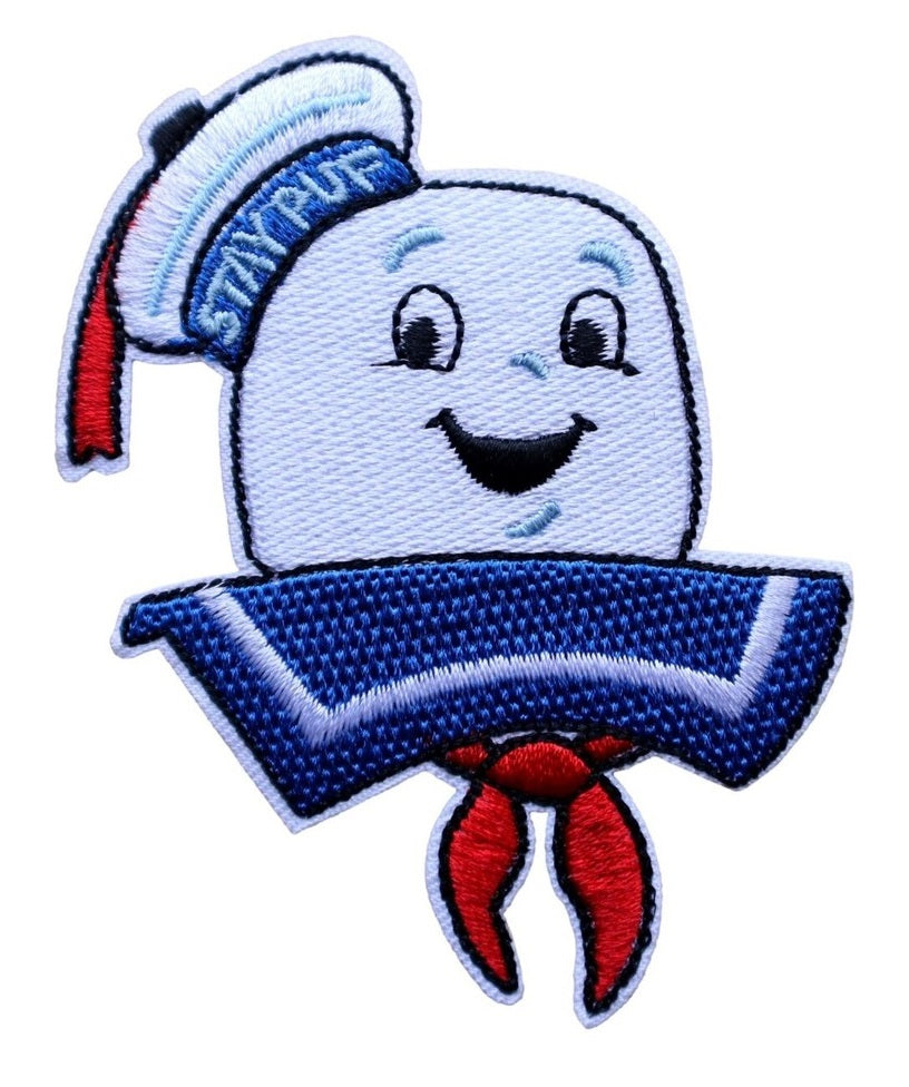 Patch Ghostbusters Toppa Ricamabile Termoadesiva Ricamo per Maglie e Tessuti