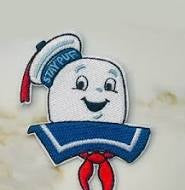 Patch Ghostbusters Toppa Ricamabile Termoadesiva Ricamo per Maglie e Tessuti