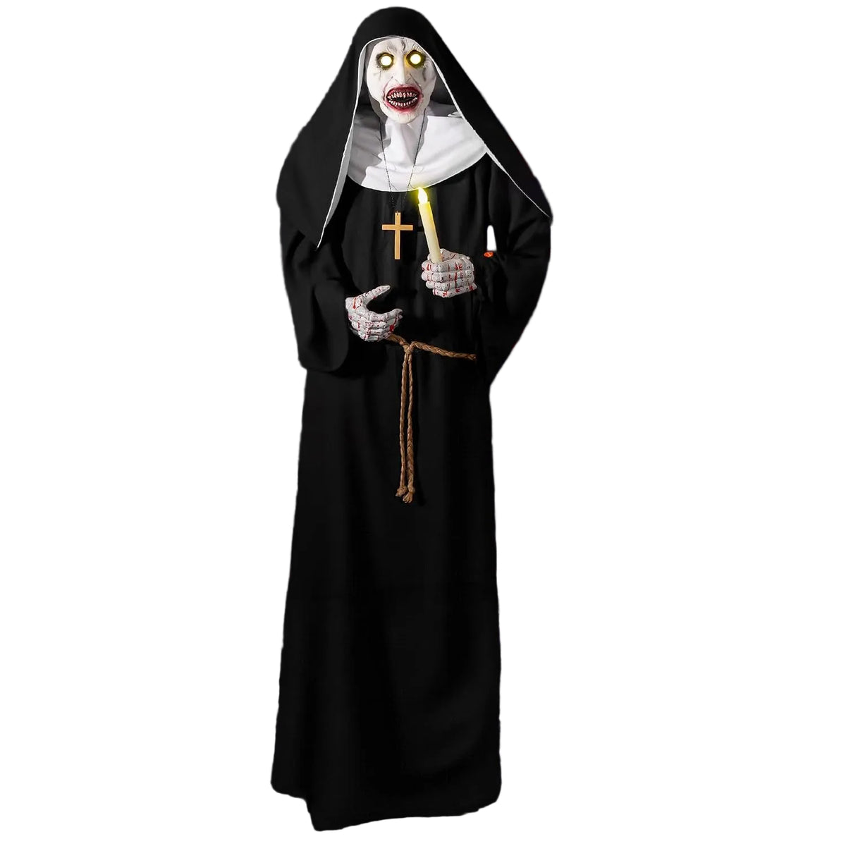 The Nun Valak Suora Horror con Luce Suono e Movimento Animatronica 1,83m