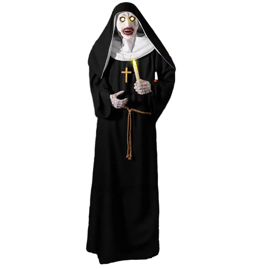 The Nun Valak Suora Horror con Luce Suono e Movimento Animatronica 1,83m