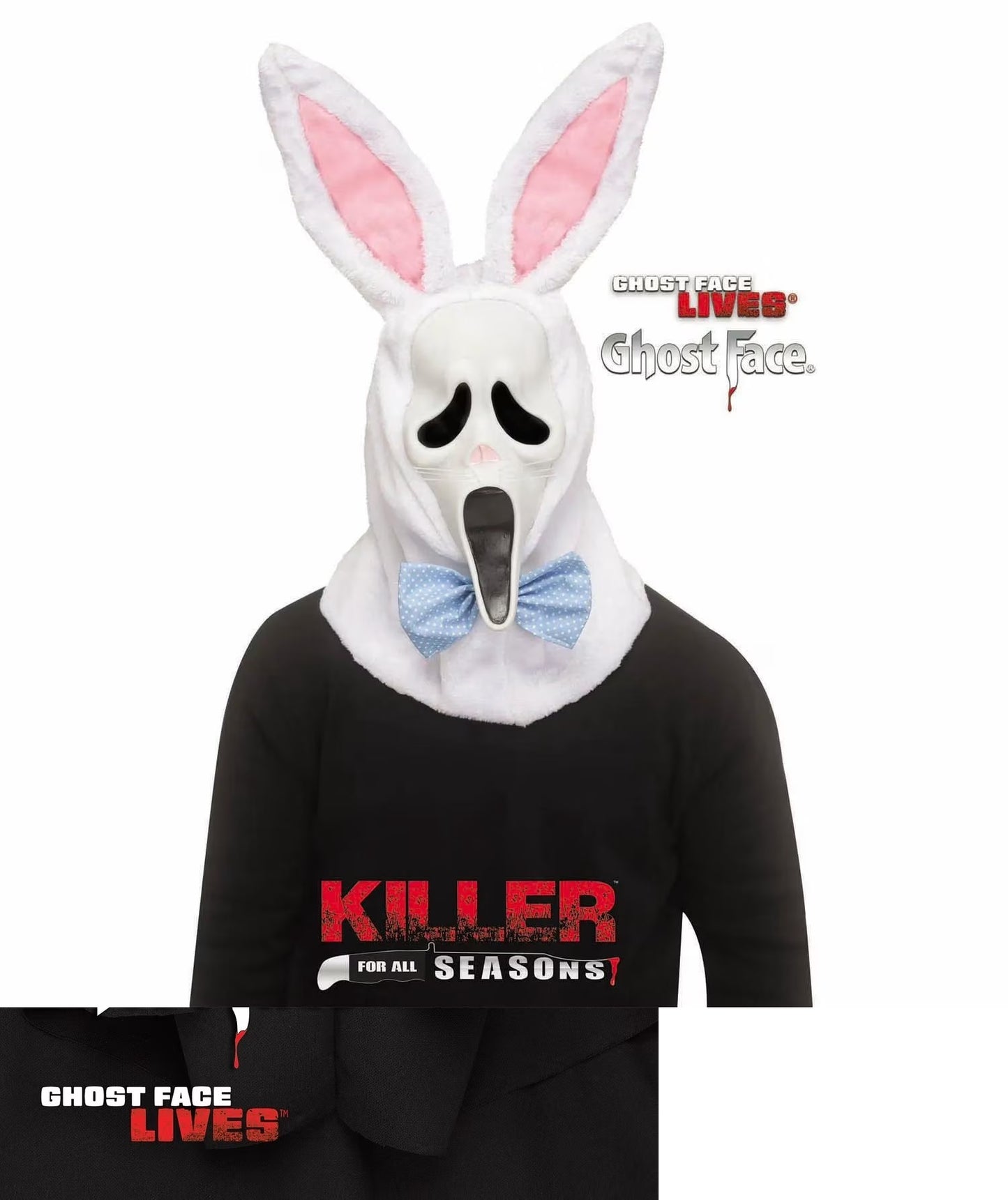 Maschera Ghost Face Bunny Scream Originale Coniglietto Playboy