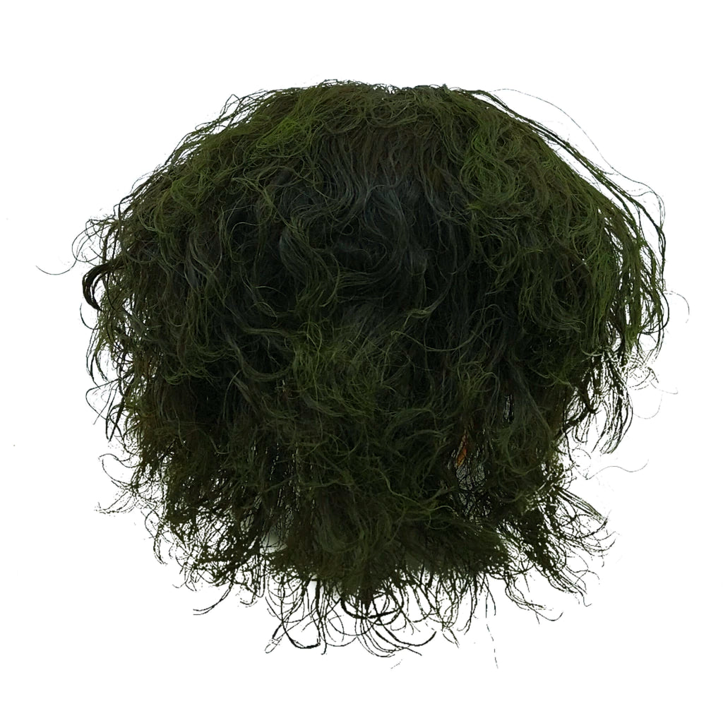 Maschera Joker in Lattice Morbido Intera con Capelli Sintetici Verdi Perfect Fit Extra Confort