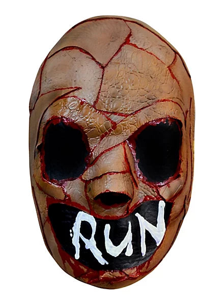 Maschera The Purge Originale Notte del Giudizio RUN in Pvc Trick or Treat Studios