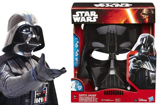 Casco Darth Vader Star Wars con Modulatore Vocale Maschera Bambino Originale Hasbro