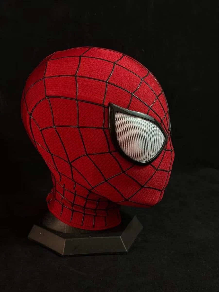 Maschera Spiderman Realistica con Dettagli in 3D e Occhi Magnetici