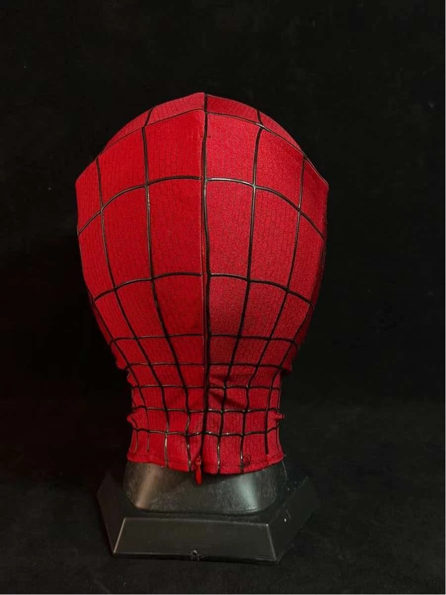 Maschera Spiderman Realistica con Dettagli in 3D e Occhi Magnetici