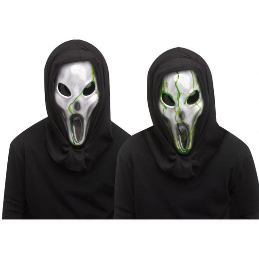 Maschera Sanguinante Liquido Verde Scream Alieno Horror