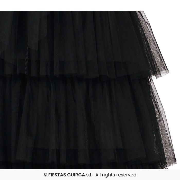 Costume Adulta Mercoledì Versione Ballo Famiglia Addams