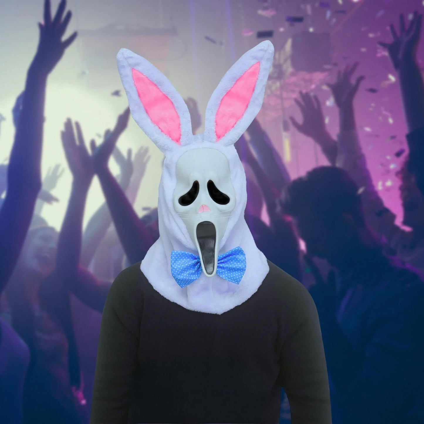Maschera Ghost Face Bunny Scream Originale Coniglietto Playboy