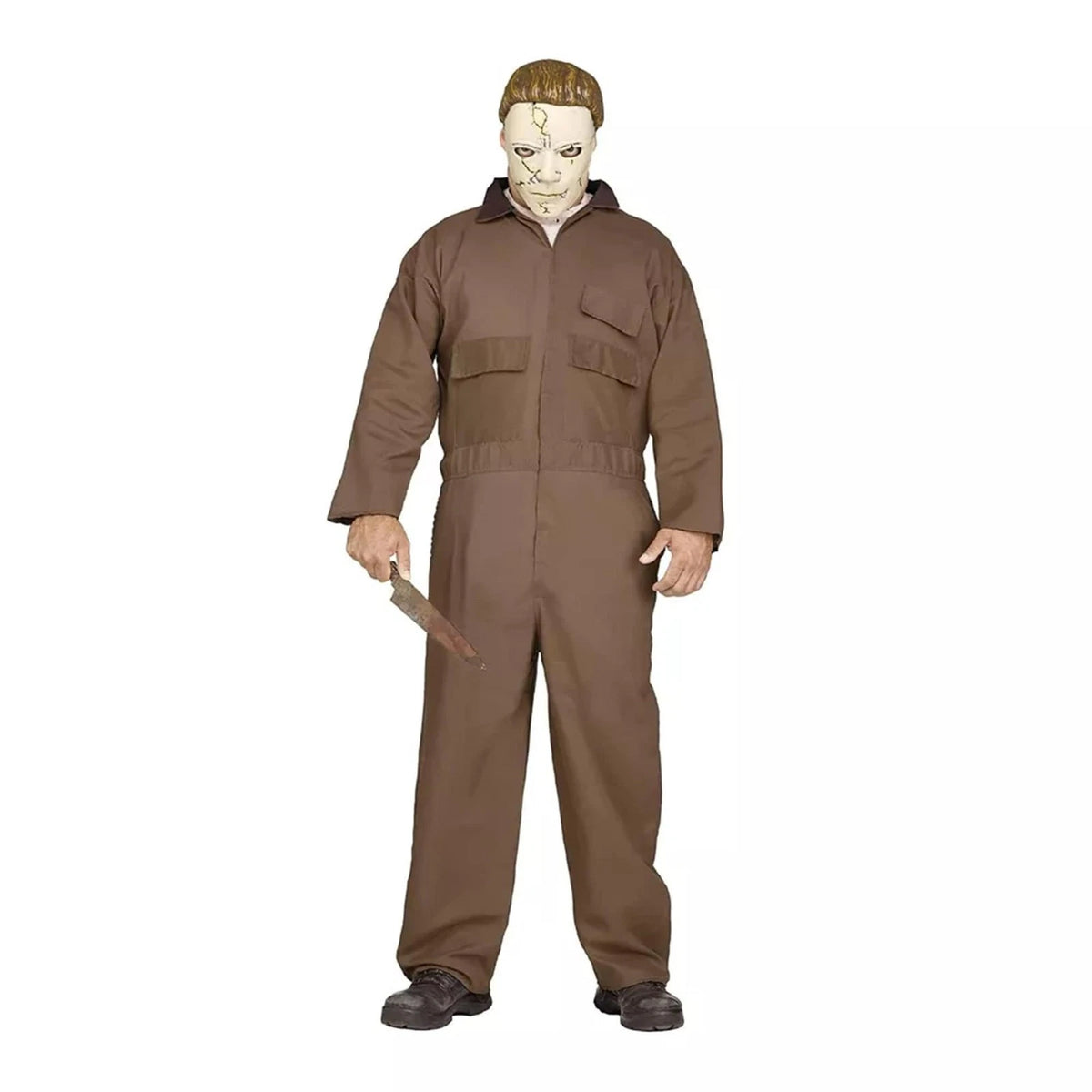 Costume Michael Myers Adulto Originale Maschera e Tuta Halloween