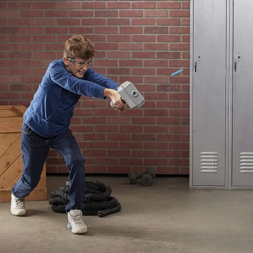 Martello Thor Nerf Power Moves Originale Marvel con Due Proiettili Hasbro