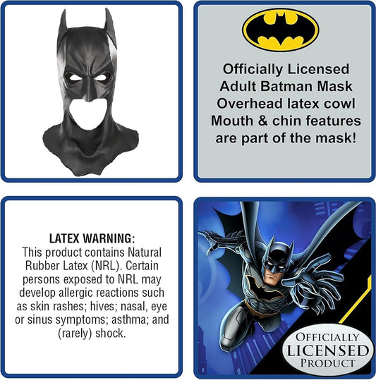 Maschera In Lattice Batman The Dark Knight Trilogy Intera Originale DC