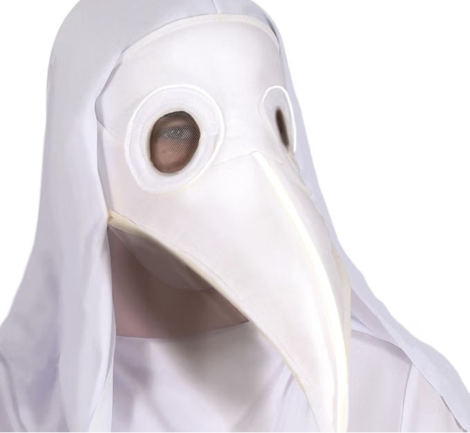 Costume Adulto Medico Della Peste Completo di Maschera