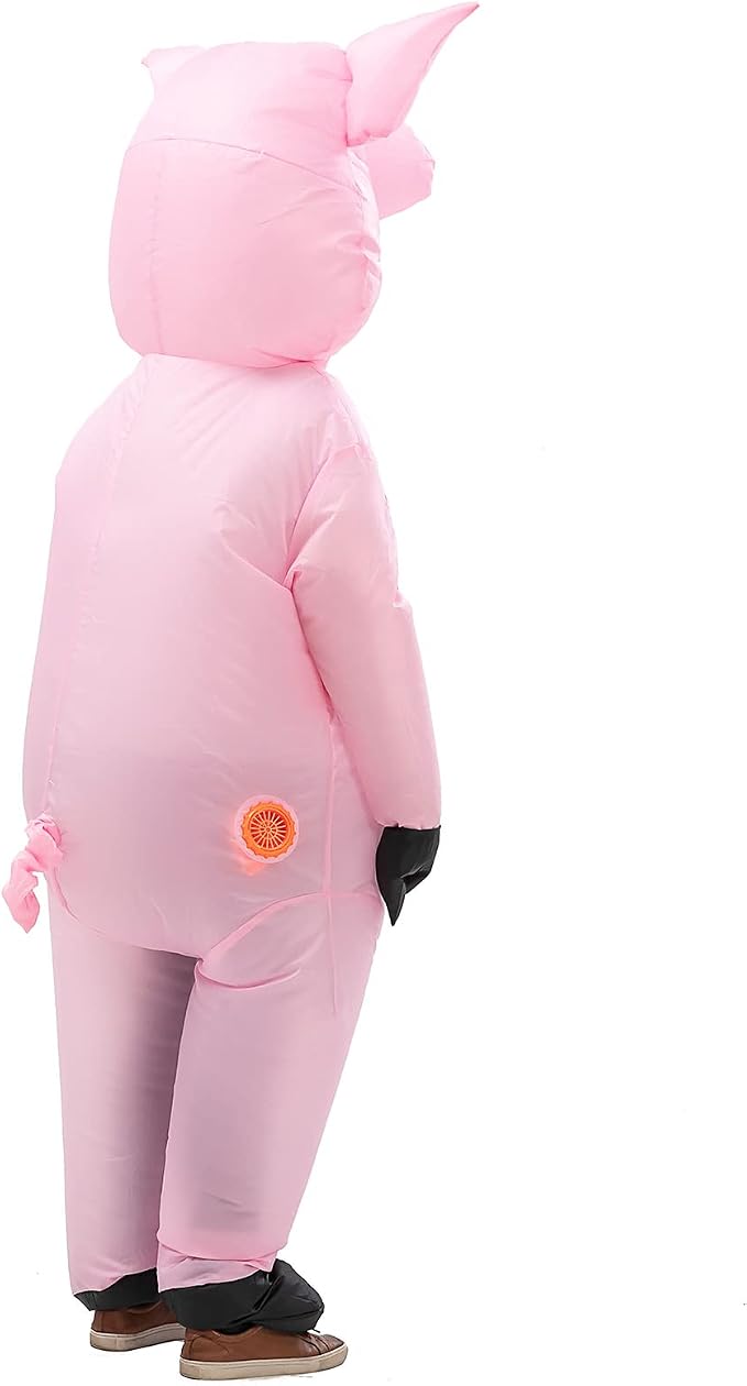 Costume Gonfiale Adulto Maiale Pig