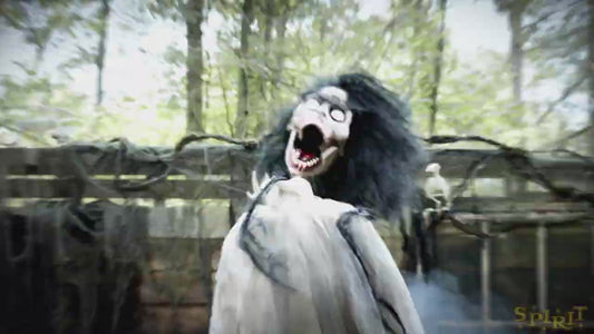 Fantasma Urlante Horror con Luce Suono e Movimento Animatronica alto 1,8m
