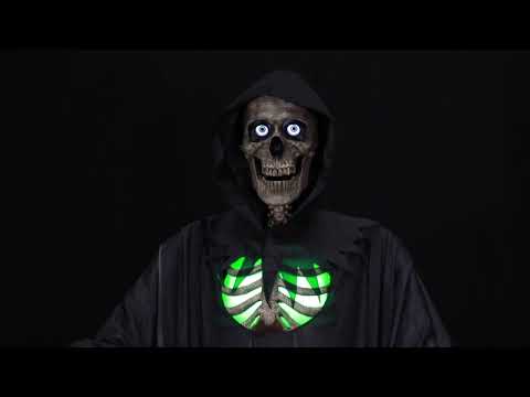 Mostro Gigante Horror con Luce Suono e Movimento 3D Animatronica da esterno alto 3,05m