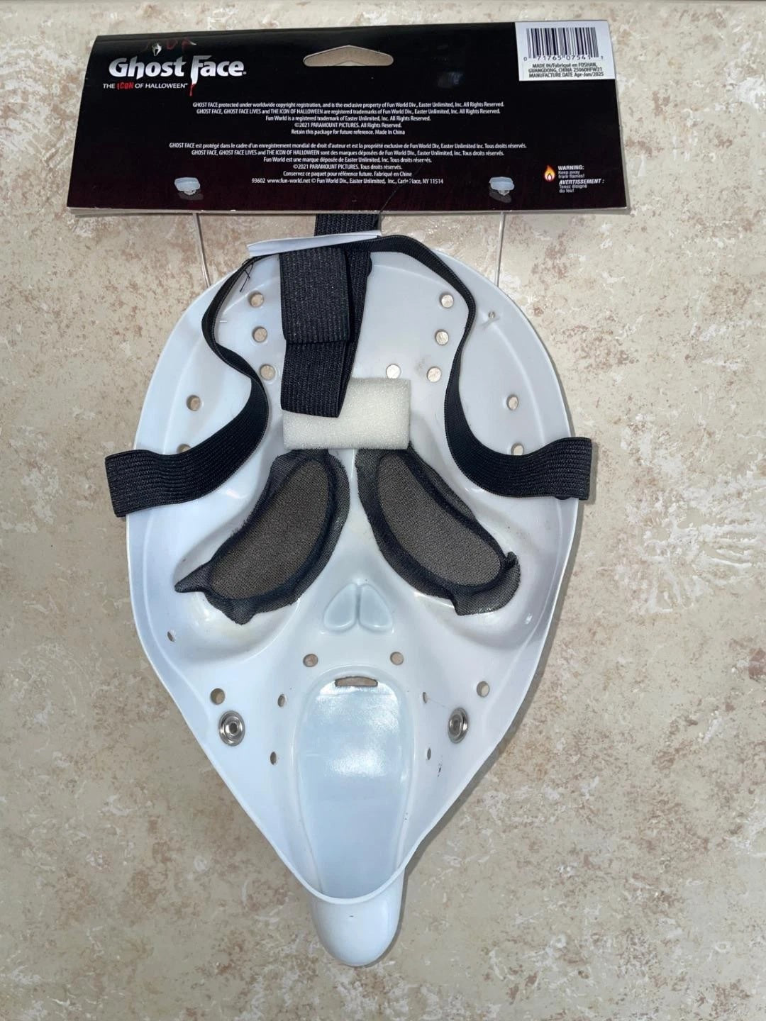 Maschera Ghost Face Scream Originale Hockey Jason Venerdì 13