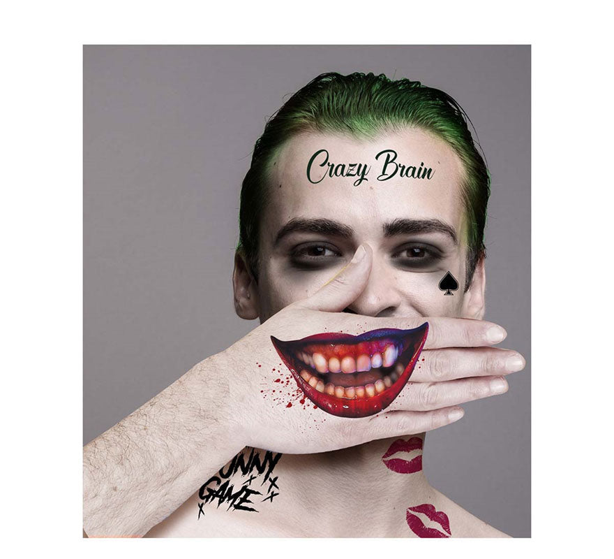 tatuaggio temporaneo Joker